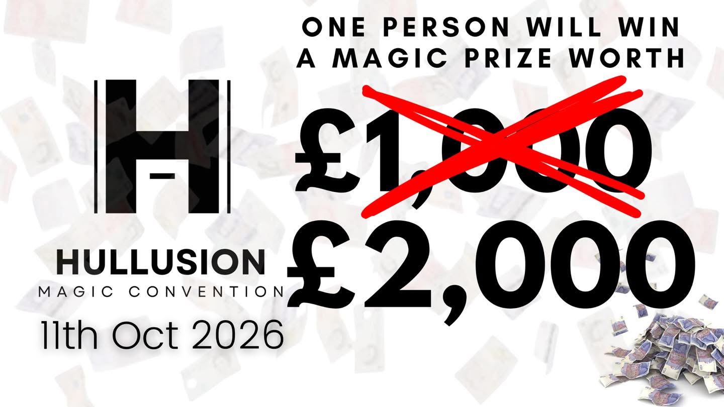 Hullusion £2,000 Raffle